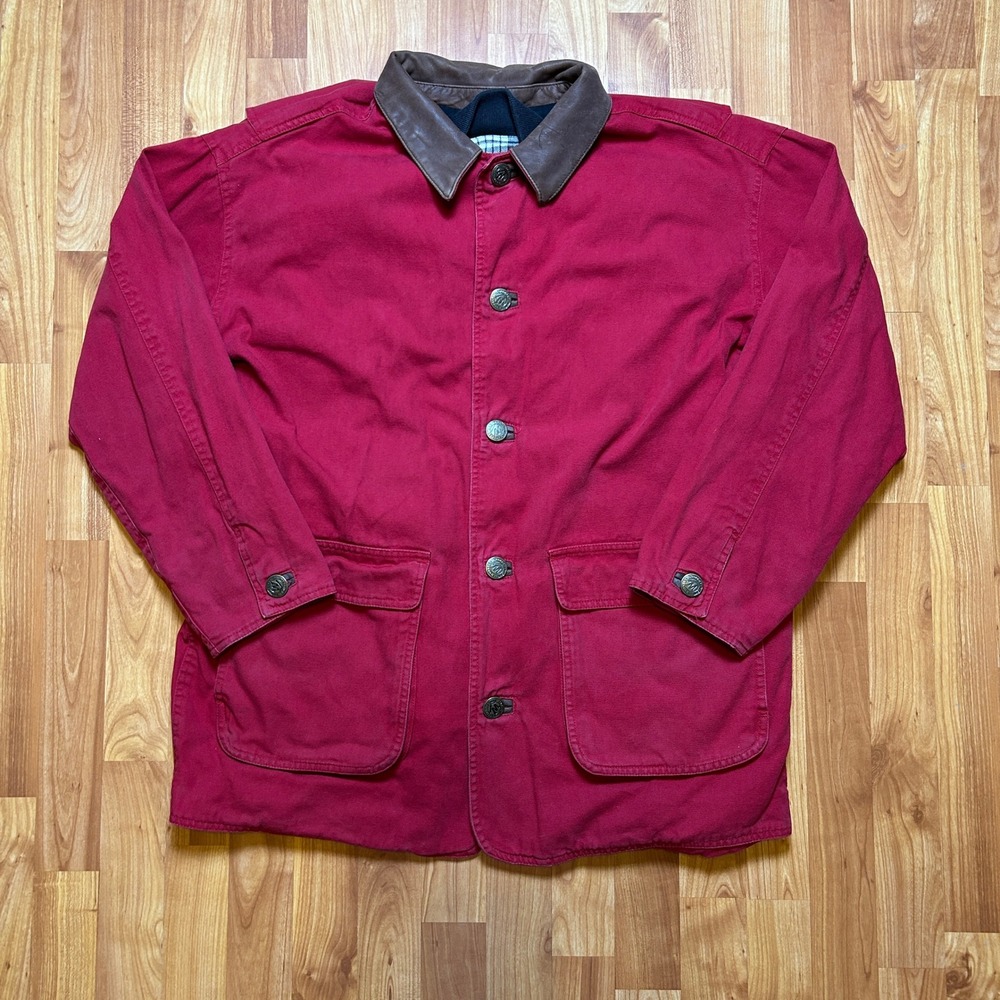 Vintage Marlboro Country Store Chore Jacket Removable Reversible Vest Medium - Picture 13 of 16